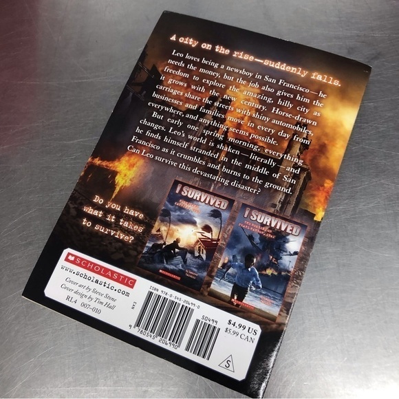 I Survived: The San Francisco Earthquake, 1906 by: Lauren Tarshis - Picture 5 of 5